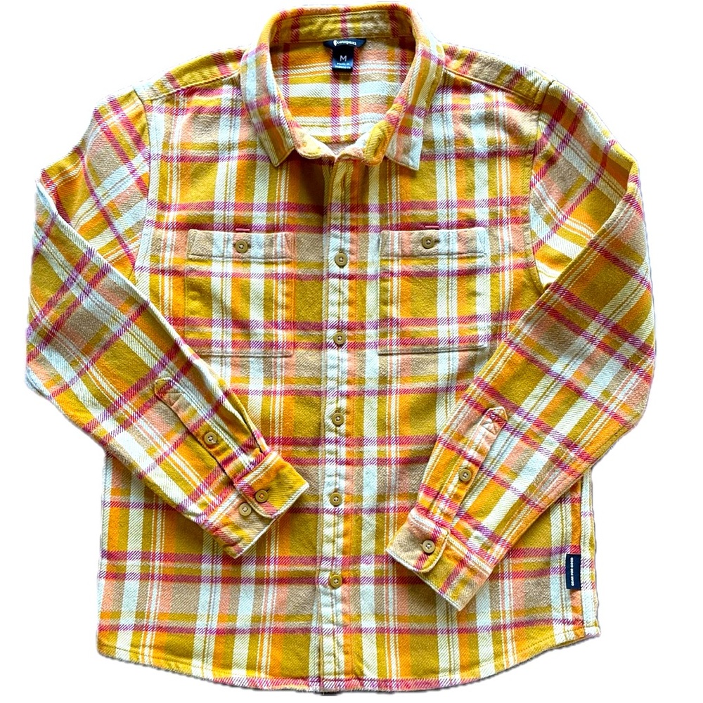 Cotopaxi Yellow “Mero” Flannel Men’s Medium
